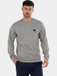 Sweter męski Fundango Randall. Szare swetry męskie Fundango, m, bez wzorów, z materiału, bez kołnierzyka. Za 299.00 zł.