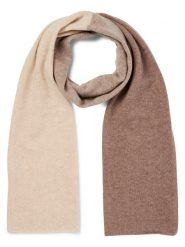 Marie Lund szalik z dzianiny kaszmirowej Kobiety Kaszmir beżowy|brązowy, ONE SIZE. Brązowe szaliki i kominy damskie Marie Lund, bez wzorów, z dzianiny. Za 499.95 zł.