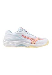 Damskie buty halowe Mizuno Thunder Blade Z. Białe obuwie do biegania damskie Mizuno. Za 229.99 zł.