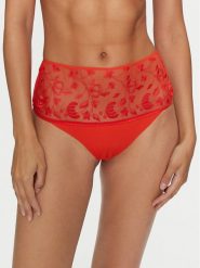 Chantelle Stringi Philter C22CG5 Pomarańczowy. Brązowe stringi damskie Chantelle, bez wzorów, z syntetyku. Za 99.99 zł.