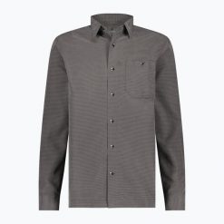Koszula męska Royal Robbins Mojave Pucker. Szare koszule męskie ROYAL ROBBINS, m, bez wzorów, bez kołnierzyka, bez ramiączek. Za 329.99 zł.