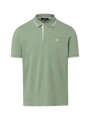 Nils Sundström koszulka polo Mężczyźni Bawełna zielony, XXXL. Zielone koszulki polo męskie Nils Sundström, m, bez wzorów, z bawełny, bez ramiączek. Za 129.95 zł.