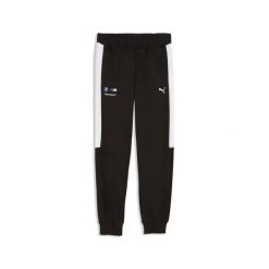 Spodnie do biegania Puma BMW Motorsport Next Race Bold. Czarne spodnie sportowe męskie Puma, z dresówki. Za 334.00 zł.