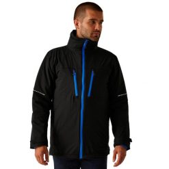 Kurtka Męska XPro Evader III 3 W 1. Czarne kurtki męskie Regatta, m, bez wzorów, sportowe, bez kaptura. Za 550.99 zł.