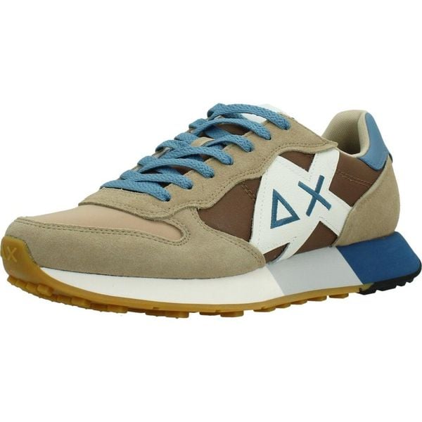 Buty SUN68 DEPORTIVA JAKI Beżowy. Brązowe buty trekkingowe męskie SUN68, z tkaniny, bez zapięcia, trekkingowe. Za 427.99 zł.