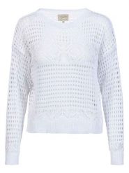 Herrlicher Sweter w kolorze białym rozmiar: M. Białe swetry klasyczne damskie Herrlicher, m, bez kołnierzyka. Za 174.95 zł.