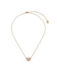 Guess Naszyjnik JUBN05 549JW Złoty. Żółte naszyjniki damskie Guess, metalowe. Za 199.99 zł.