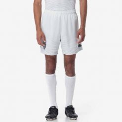 Krótki AS Monaco Ryder 2024/25. Szare szorty męskie Kappa, bez wzorów, sportowe. W wyprzedaży za 175.45 zł.