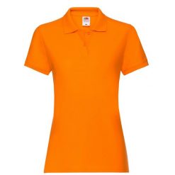 Damska Koszulka Polo Premium Plain. Czerwone bluzki sportowe damskie Fruit of the Loom, xl, bez wzorów, bez ramiączek. Za 65.99 zł.
