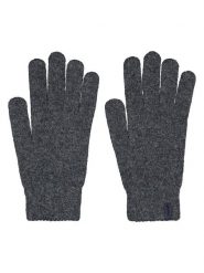 Barts Rękawiczki "Banxs" w kolorze antracytowym rozmiar: M/L. Czarne rękawiczki męskie Barts, bez wzorów, prążkowane. Za 87.19 zł.