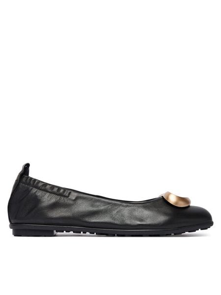 Hispanitas Baleriny HV263931 C003 Czarny. Czarne baleriny damskie Hispanitas, bez wzorów, ze skóry, bez obcasa. Za 479.99 zł.