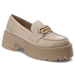 Beżowe Mokasyny Armodo Stylowe Buty Damskie. Brązowe mokasyny damskie Armodo, z nubiku. Za 329.00 zł.