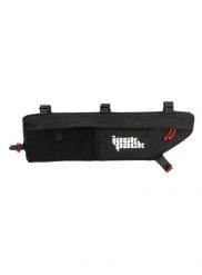 Torba bikepacking Jack Pack Ultra Żwirek. Czarne torby męskie na ramię JACKPACK, bez wzorów, z tkaniny, na ramię. Za 207.89 zł.