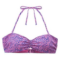 Damski top do kostiumu kąpielowego Aquawave Samae Top. Fioletowe bikini damskie AQUAWAVE, bez wzorów. Za 136.81 zł.