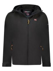 Geographical Norway Kurtka softshellowa "Tamigoglor" w kolorze czarnym rozmiar: 3XL. Czarne kurtki outdoor męskie Geographical Norway, xl, bez wzorów, bez kaptura. Za 144.95 zł.