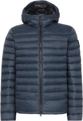 Kurtka puchowa Didriksons Mauro. Niebieskie kurtki męskie Didriksons, na zimę, uniwersalny, bez wzorów, z materiału, eleganckie, bez kaptura. Za 846.50 zł.