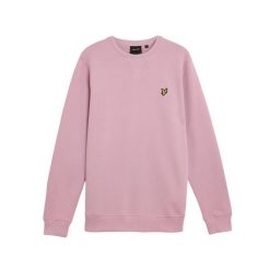 Bluza z okrągłym dekoltem Lyle & Scott. Czerwone bluzy bez kaptura męskie LYLE AND SCOTT, l, z bawełny. Za 326.80 zł.