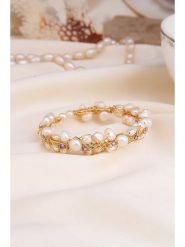 Pierres delicates Pozłacana bransoletka z cyrkoniami rozmiar: onesize. Fioletowe bransoletki damskie Pierres delicates, pozłacane. Za 84.21 zł.