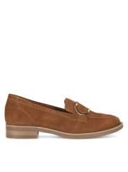 Sergio Bardi Lordsy WI23-D1069-01SB Brązowy. Brązowe mokasyny damskie Sergio Bardi, ze skóry. Za 299.99 zł.