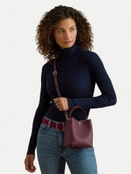 LAUREN RALPH LAUREN Torebka 431969365008 Bordowy. Czerwone torebki klasyczne damskie Lauren Ralph Lauren, bez wzorów, ze skóry, bez dodatków. Za 1,199.00 zł.