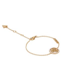 Bransoletka Guess. Żółte bransoletki damskie Guess, złote. Za 249.99 zł.