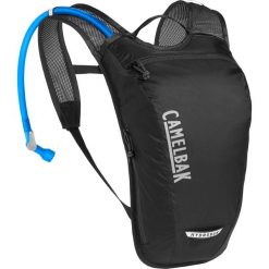 Plecak rowerowy z bukłakiem CamelBak Hydrobak Light. Czarne plecaki damskie Camelbak, bez wzorów, sportowe. Za 299.90 zł.