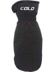 COLD Rękawiczki softshellowe w kolorze czarnym rozmiar: 128/134. Czarne rękawiczki dziecięce COLD, z futra, bez ramiączek. Za 43.99 zł.