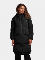 YAS Płaszcz zimowy 26031874 Czarny Regular Fit. Czarne płaszcze damskie YAS, na zimę, l, bez wzorów, z syntetyku. Za 629.99 zł.