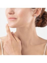 COEUR DE LION Kolczyki-wkrętki z kryształami rozmiar: onesize. Szare kolczyki damskie COEUR DE LION, z kryształem, ze stali. Za 113.99 zł.