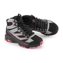 Buty trekkingowe wysokie damskie Alpine Pro Wadune Vibram. Szare obuwie trekkingowe damskie Alpine Pro. W wyprzedaży za 499.00 zł.