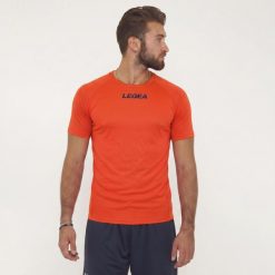 Koszulka treningowa multisport LIPSIA. Czerwone topy sportowe damskie Legea, xl, bez wzorów, z materiału, bez ramiączek. Za 60.00 zł.