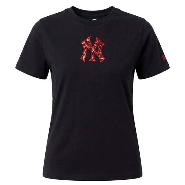 T-Shirt New Era Wmns Mlb Infill Tee Neyyan Damskie. Czarne t-shirty damskie New Era, l, bez wzorów, z bawełny, bez kołnierzyka. Za 237.99 zł.