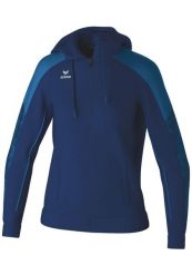 Damska bluza dresowa z kapturem Erima Evo Star. Niebieskie bluzy z kapturem damskie Erima, z dresówki. Za 243.00 zł.