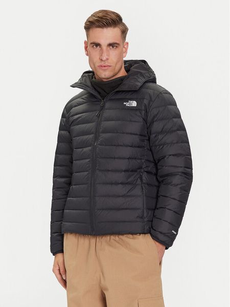 The North Face Kurtka puchowa Classic NF0A8D1T Czarny Regular Fit. Czarne kurtki męskie The North Face, m, bez wzorów, z puchu, bez kaptura. Za 869.99 zł.