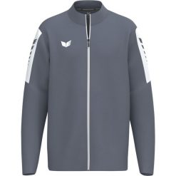 Erima Intro Kurtka Treningowa Junior Slate Grey. Szare kurtki damskie Erima, bez wzorów, z materiału, bez kaptura. Za 235.99 zł.