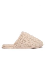 Calvin Klein Kapcie Home Slipper Fur Aop HW0HW03218 Beżowy. Brązowe kapcie damskie CALVIN KLEIN. Za 249.99 zł.