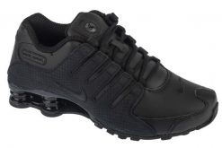 Buty sportowe Sneakersy męskie, Shox NZ. Czarne buty sportowe na co dzień męskie Nike, z materiału, bez zapięcia, trekkingowe. Za 579.99 zł.