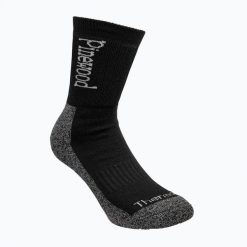 Skarpety męskie Pinewood Thermolite. Czarne skarpetki męskie Pinewood, bez wzorów, z elastanu. Za 49.99 zł.