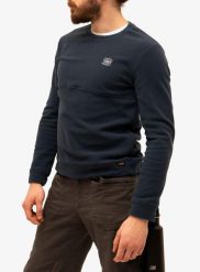 Bluza polarowa Turbat Scout Fleece. Niebieskie bluzy z kapturem męskie TURBAT, xl, z materiału. Za 142.99 zł.