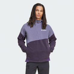 Kurtka Terrex Multi Climawarm Fleece. Czarne kurtki damskie Adidas, m, bez wzorów, z polaru, bez kaptura. Za 329.00 zł.