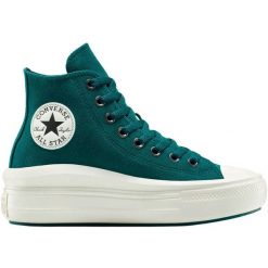 Buty sportowe Converse Chuck Taylor As Move. Niebieskie buty sportowe na co dzień męskie Converse, z zamszu, bez zapięcia, na fitness i siłownię. Za 590.00 zł.