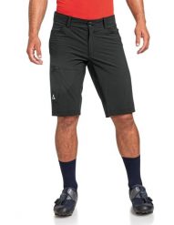 Spodenki rowerowe męskie Schöffel Danube. Czarne szorty męskie Schöffel, bez wzorów, z elastanu, biznesowe. Za 449.99 zł.