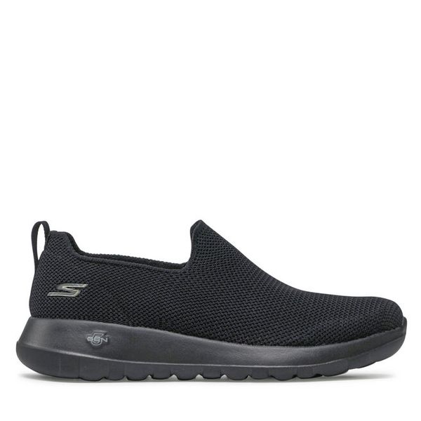 Półbuty Skechers. Czarne półbuty męskie Skechers, bez zapięcia. Za 209.99 zł.