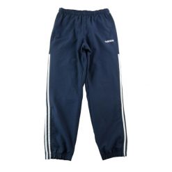 Second life - Spodnie dresowe męskie 3-Stripes ocieplane joggery - Jak nowy. Niebieskie spodnie sportowe męskie Adidas, z dresówki. Za 122.16 zł.