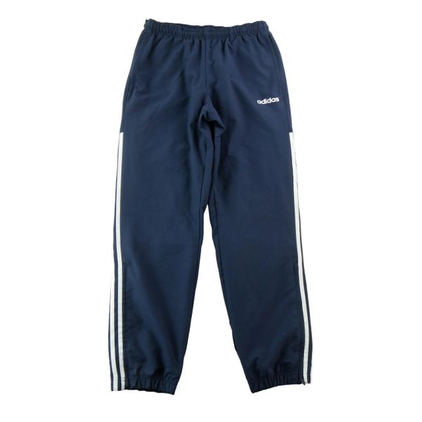 Second life - Spodnie dresowe męskie 3-Stripes ocieplane joggery - Jak nowy. Niebieskie spodnie sportowe męskie Adidas, z dresówki. Za 122.16 zł.