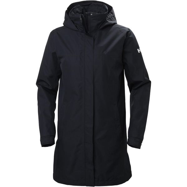 Damska kurtka wodoodporna Helly Hansen aden insulated coat. Niebieskie kurtki damskie CEP, m, bez wzorów, z materiału, bez kaptura. Za 698.50 zł.