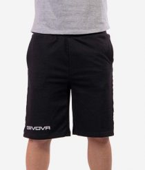 Givova Bermuda Terry Band Czarny 4XL. Czarne szorty męskie Givova, bez wzorów, sportowe. Za 104.34 zł.