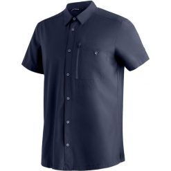 Koszula Maier Sports Magos. Niebieskie koszule męskie Maier Sports, na lato, m, bez wzorów, z materiału, bez kołnierzyka, bez ramiączek. Za 381.00 zł.