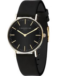 Liebeskind Zegarek kwarcowy w kolorze złoto-czarnym rozmiar: onesize. Czarne, analogowe zegarki damskie Liebeskind, ze stali. Za 401.25 zł.