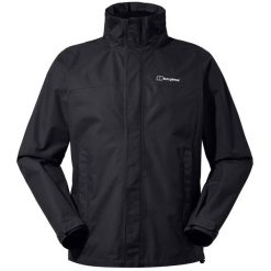 Kurtka turystyczna męska Berghaus Alpha 2.0 softshell. Czarne kurtki męskie Berghaus, m, bez wzorów, z poliesteru, bez kaptura. Za 336.00 zł.